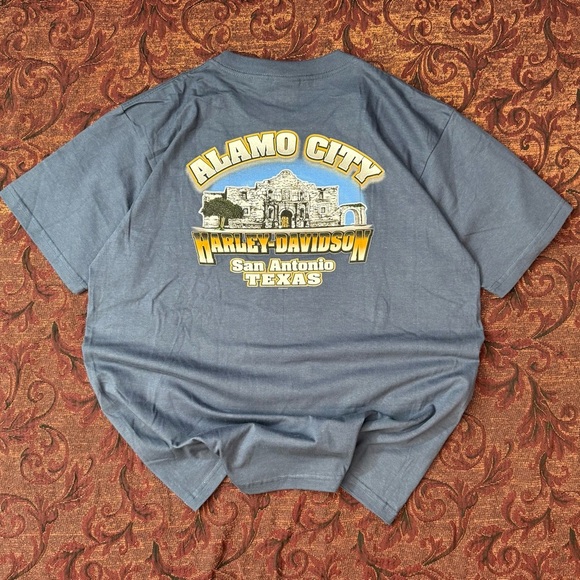 Y2K Harley Davidson San Antonio Texas Tee - Picture 2 of 5